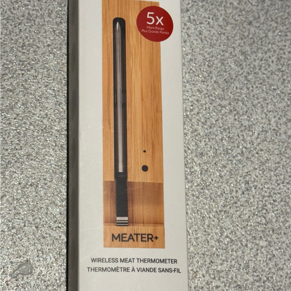 Wireless Meat Thermometer - Black